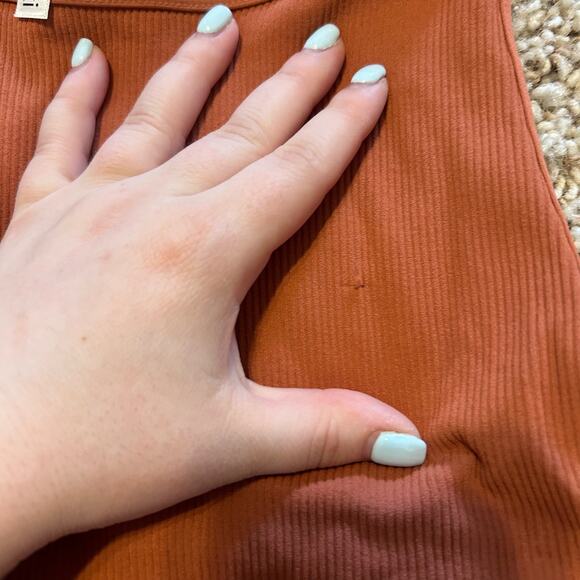 NikiBiki High Neck Tank in Clay - Picture 3 of 3